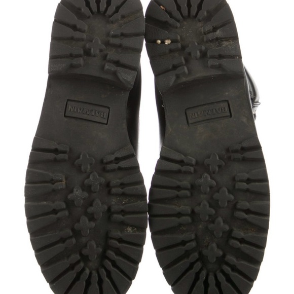 Balmain Black Boots with Gold Accents - Picture 5 of 5